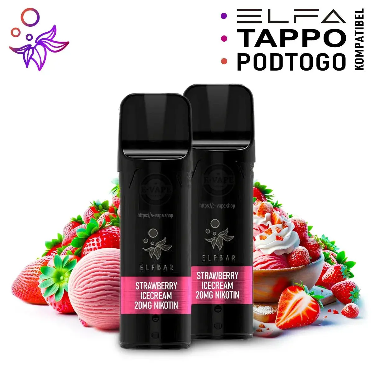 Elfbar Pods ELFA 20mg/ml Nikotin 2 Stk. - Image 36