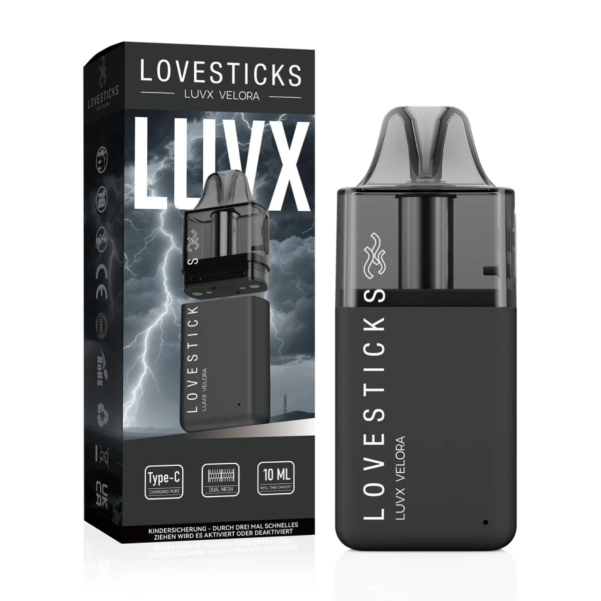 Lovesticks Verlora Luvx Refill Pod Kit mit 10ml Tank - Image 2